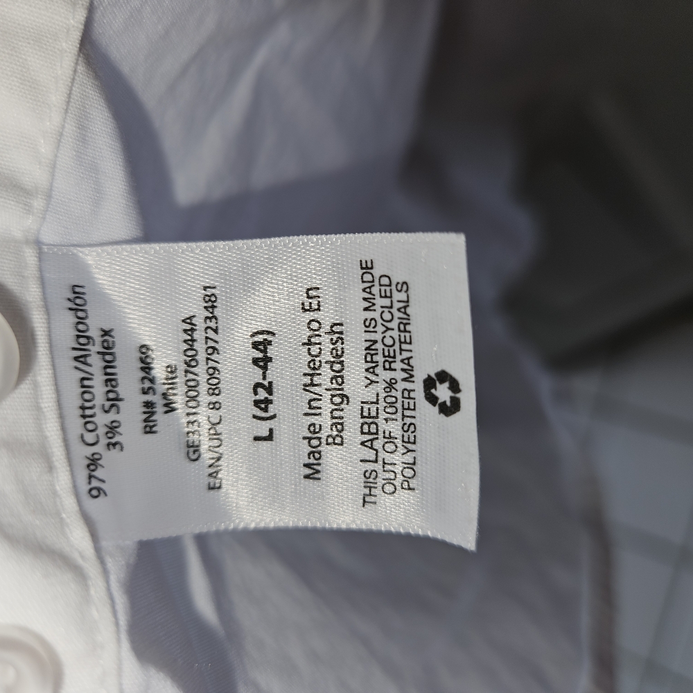 White Button-Up Shirt - Picture 3 of 6